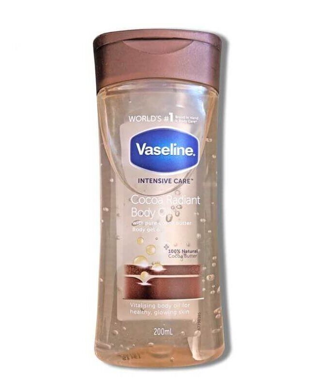 Vaseline Intensive Care Cocoa Radiant Gel Body Oil 200ml