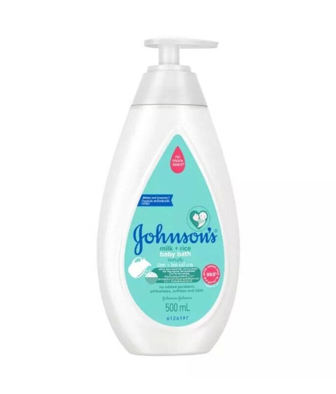 Johnson's ® Milk + Rice Hair & Body Baby Bath 500ml