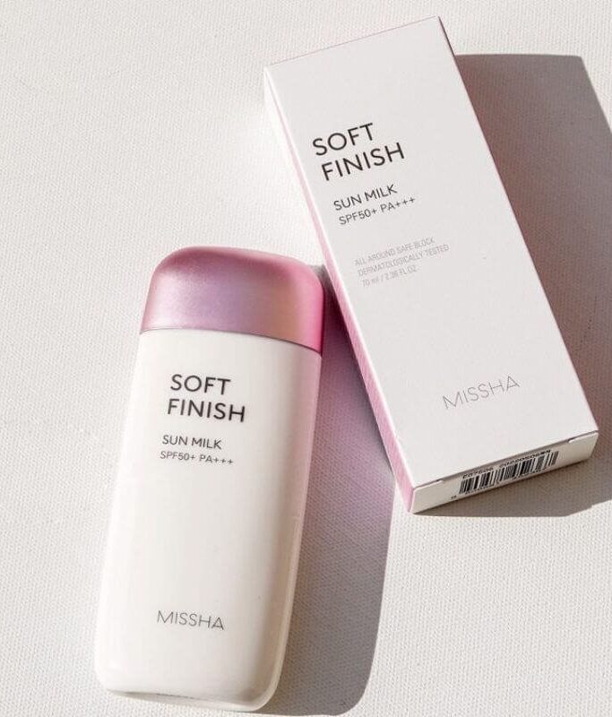 Missha All Around Safe Block Soft Finish Sun Milk SPF50+ Or PA+++ 70ml