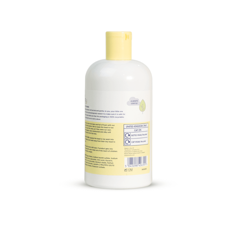 Boots Baby Head to Toe wash 500ml - Image 2