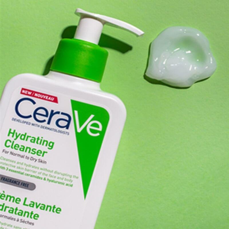 CeraVe Hydrating Cleanser Normal To Dry Skin 236ml - Image 2