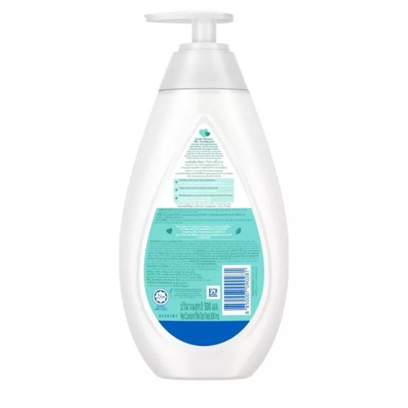 Johnson's ® Milk + Rice Hair & Body Baby Bath 500ml - Image 2