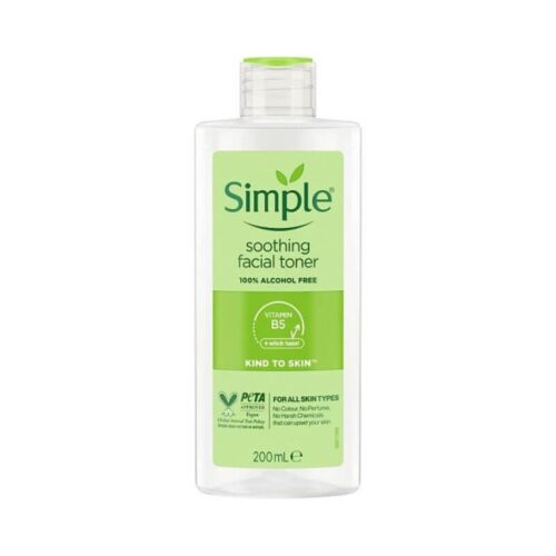 Simple Kind To Skin Soothing Facial Toner 200ml
