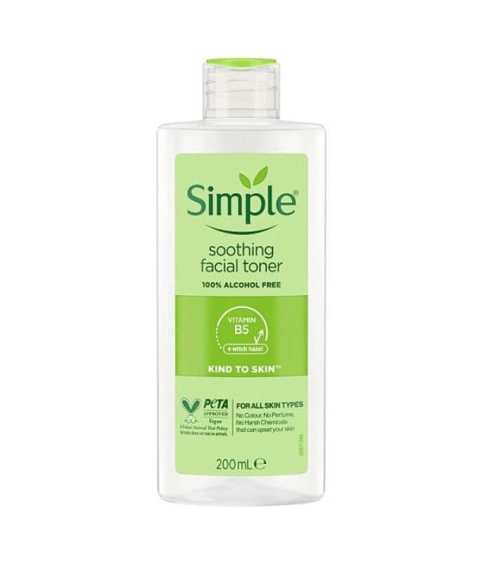 Simple Kind To Skin Soothing Facial Toner 200ml