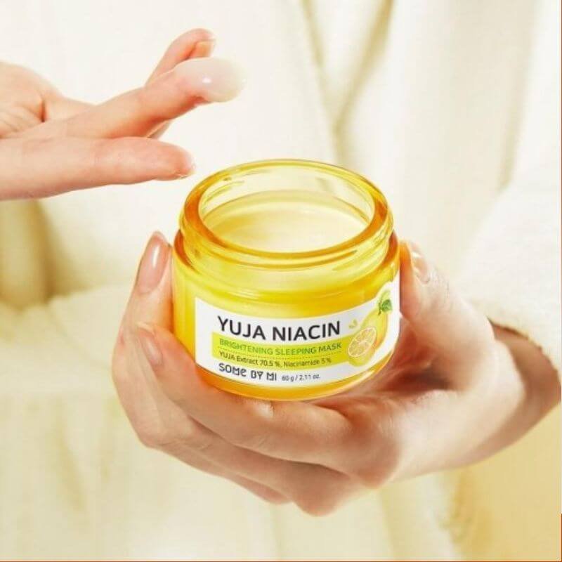SOME BY MI Yuja Niacin Sleeping Mask 60g - Image 2