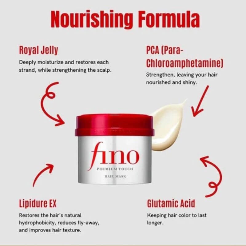 Shiseido Fino Premium Touch Penetrating Essence Hair Mask 230gm - Image 2