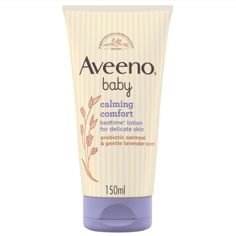Aveeno Baby Calming Comfort Bedtime Lotion for Delicate Skin 150ml - Image 3