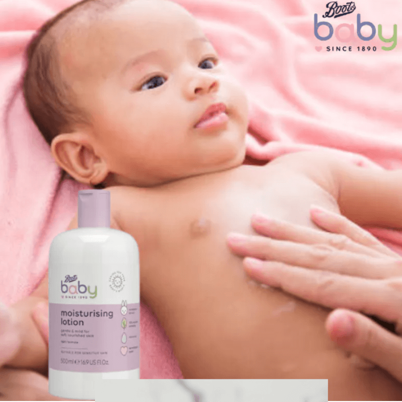 Boots Baby moisturising lotion 500ml - Image 2