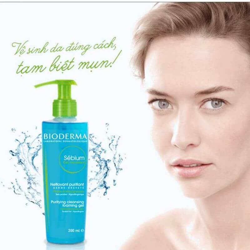 Bioderma Sébium Gel Moussant Purifying Foaming Gel 200ml - Image 2