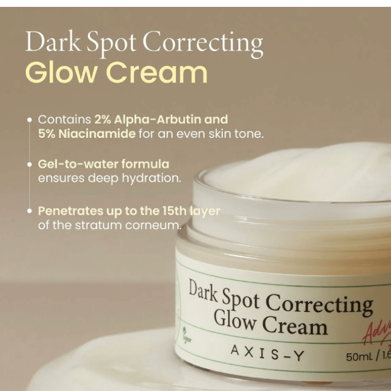 Axis-Y Dark Spot Correcting Glow Cream 50ml - Image 3