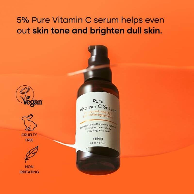 Purito Pure Vitamin C Serum 60ml - Image 3