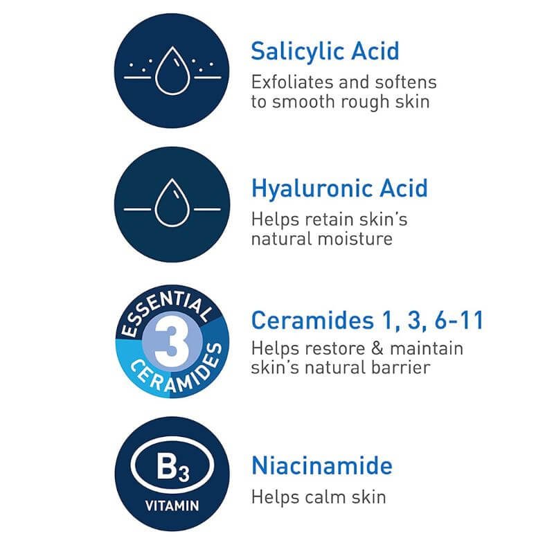 CeraVe SA Smoothing Cleanser 236ml - Image 3