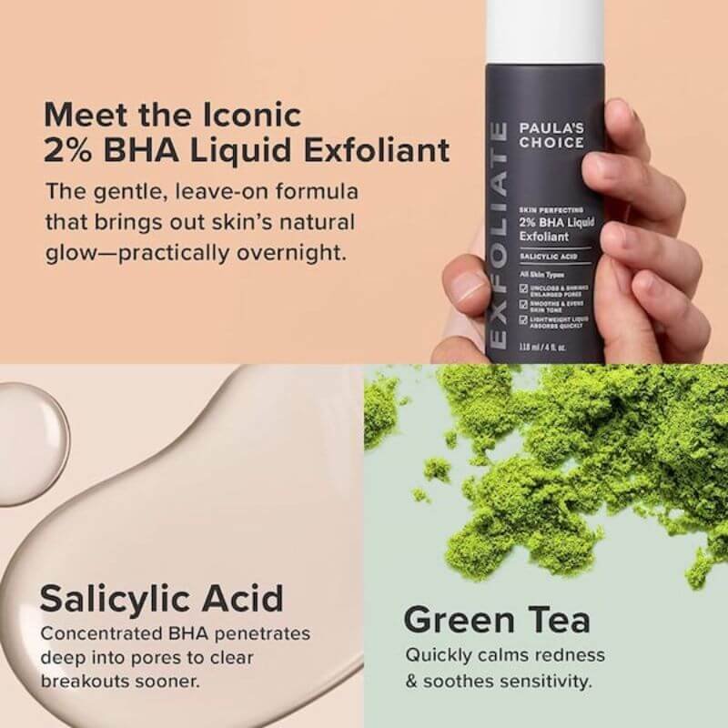 Paula's Choice Skin Perfecting 2% BHA Liquid Exfoliant 30ml - Image 3