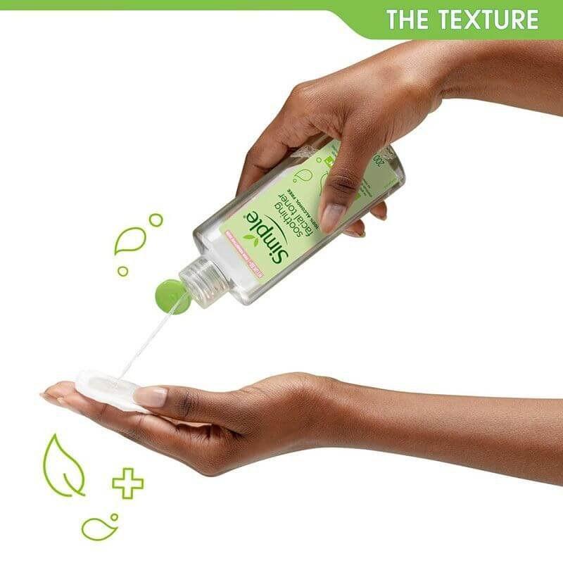 Simple Kind To Skin Soothing Facial Toner 200ml - Image 3
