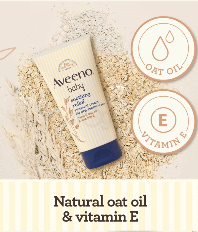 Aveeno Baby Soothing Relief Emollient Cream 150ml