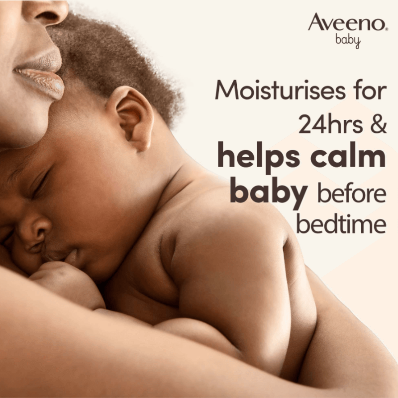 Aveeno Baby Calming Comfort Bedtime Lotion for Delicate Skin 150ml - Image 4