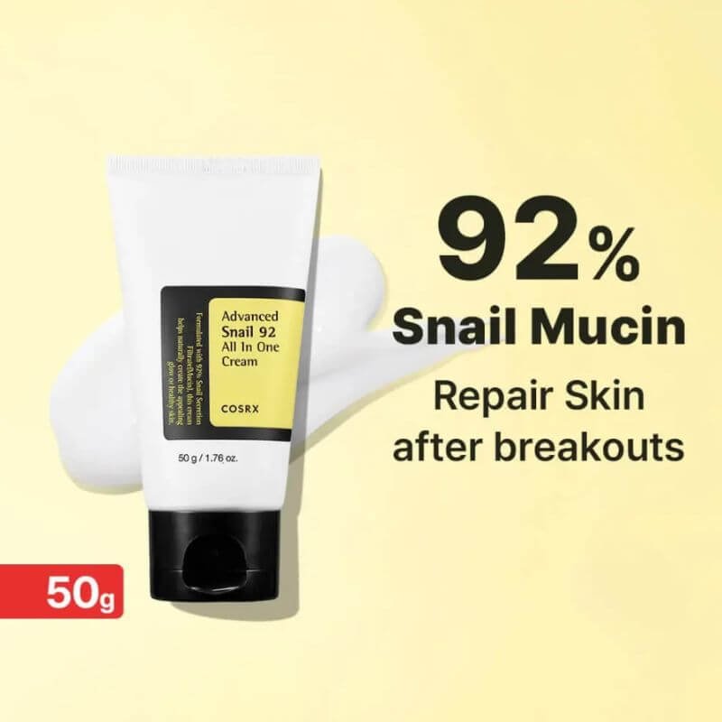Cosrx Advanced Snail 92 All In One Cream 50ml - Image 3