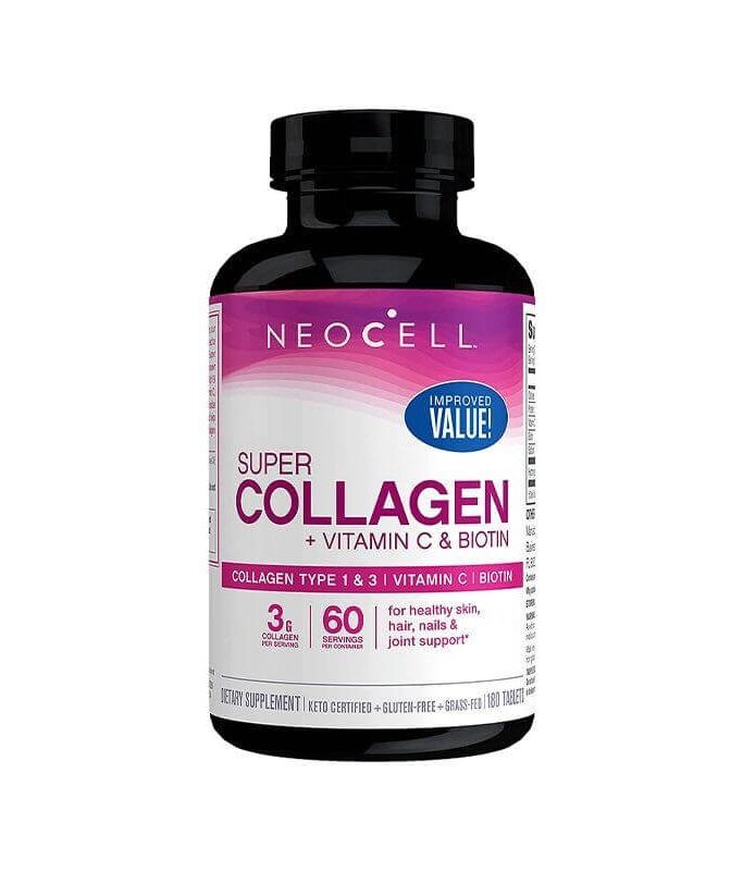 NeoCell Super Collagen + Vitamin C & Biotin 180 Tablets