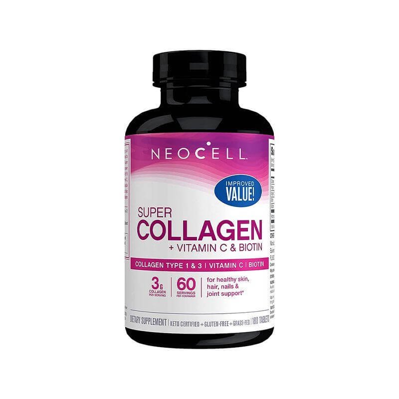NeoCell Super Collagen + Vitamin C & Biotin 180 Tablets