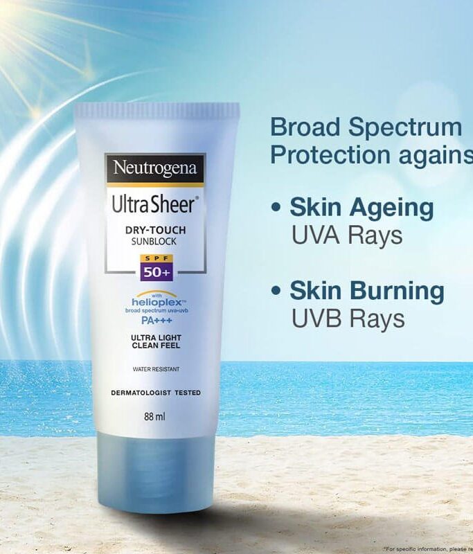 Neutrogena Ultra Sheer Dry-Touch Sunblock SPF50+ 88ml